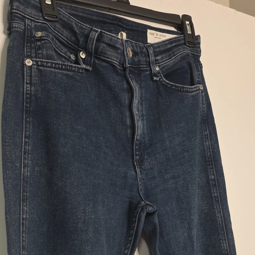 Rag & Bone Indigo Denim Jeans - Picture 3 of 7